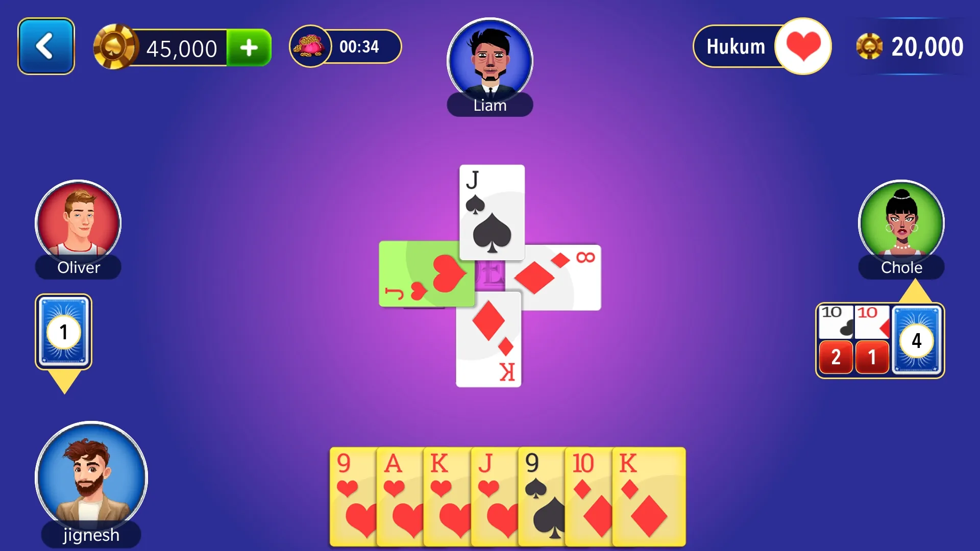 Mindi : Mendicot Card Game | Indus Appstore | Screenshot