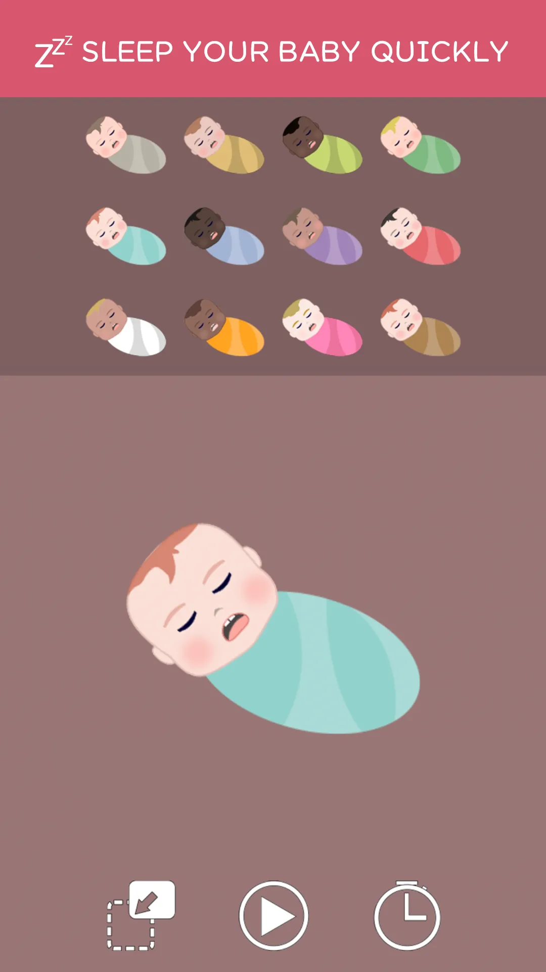 Baby sleep sounds - lullaby | Indus Appstore | Screenshot