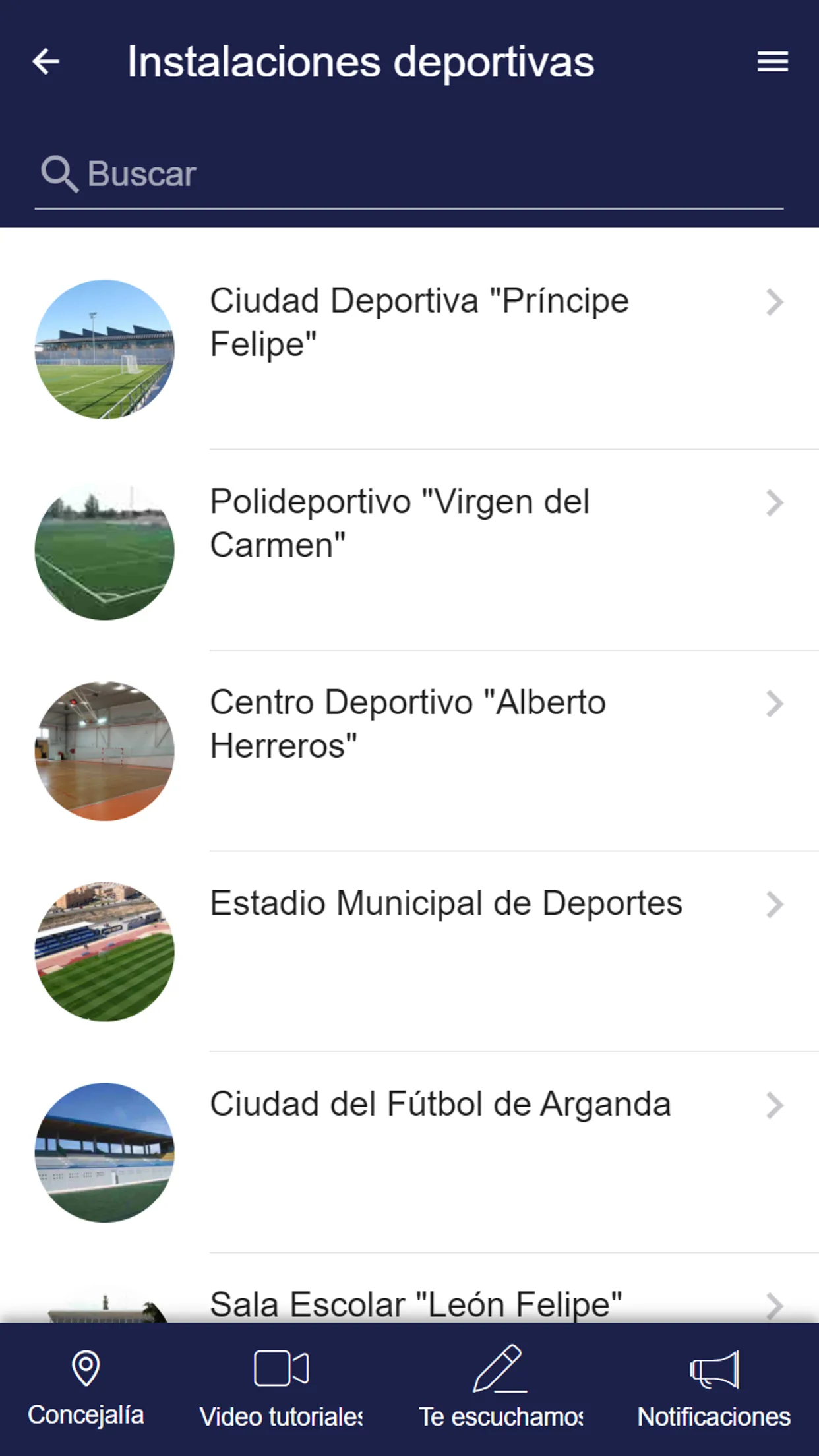 Deporte Arganda | Indus Appstore | Screenshot