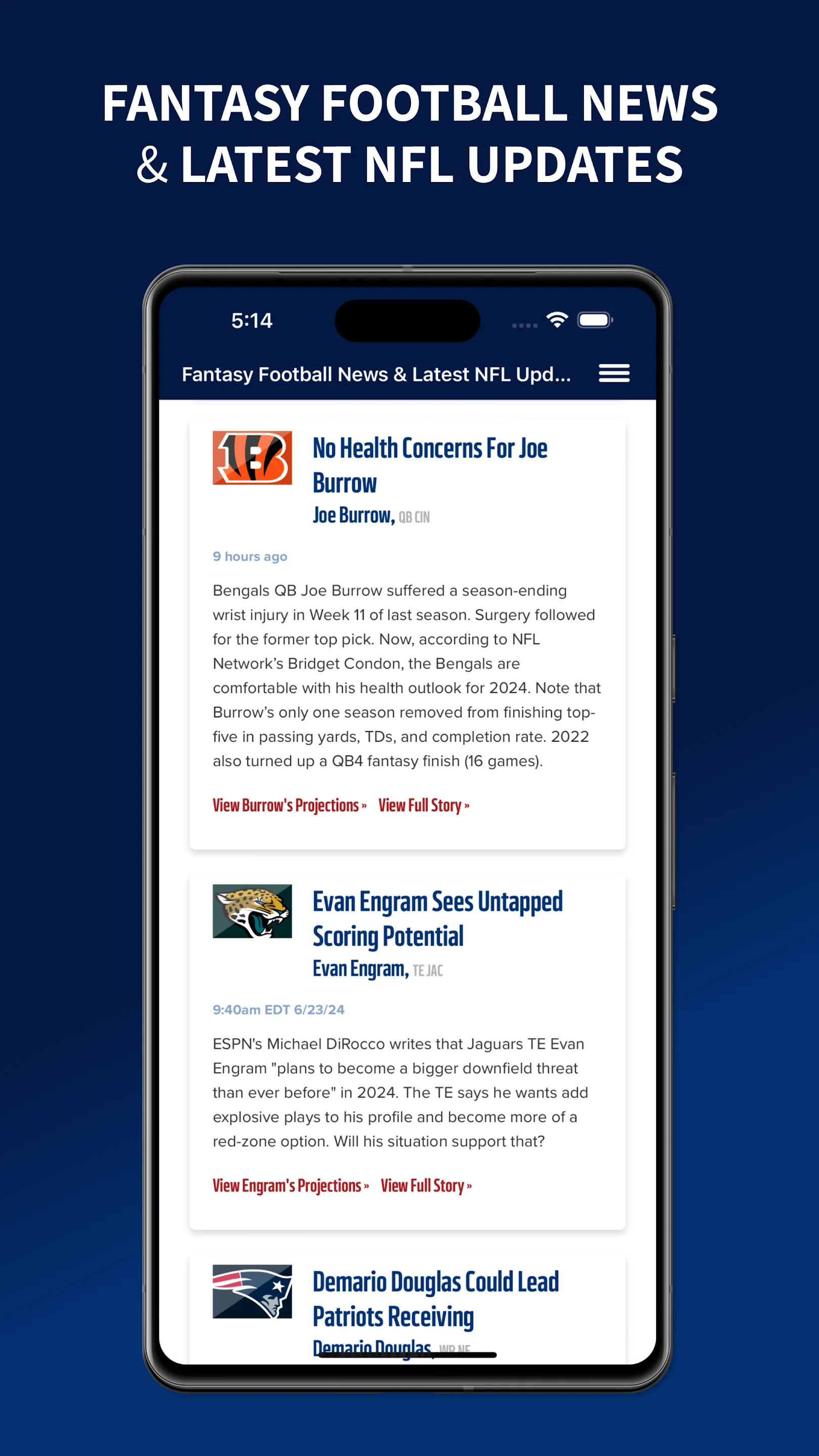 Draft Sharks Fantasy Football | Indus Appstore | Screenshot