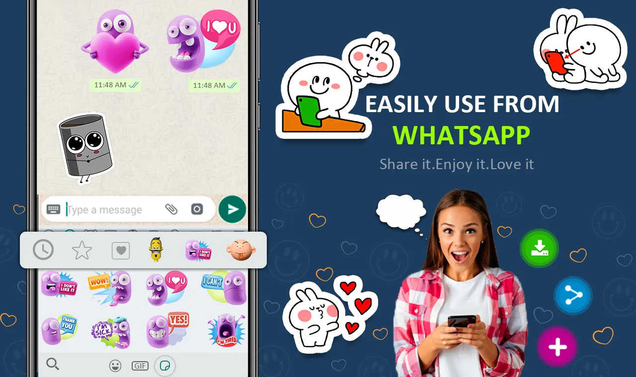 Stickers for WhatsApp & Memes | Indus Appstore | Screenshot