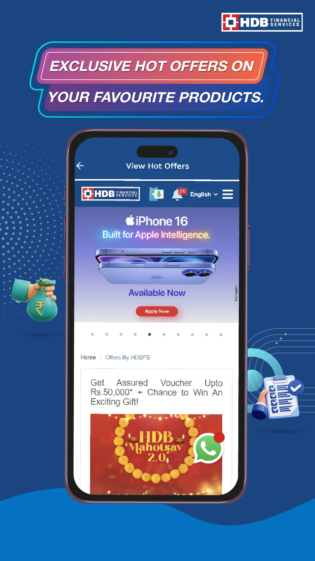 HDB OnTheGo: Instant Loan App | Indus Appstore | Screenshot