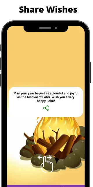 Happy Lohri Wishes | Indus Appstore | Screenshot