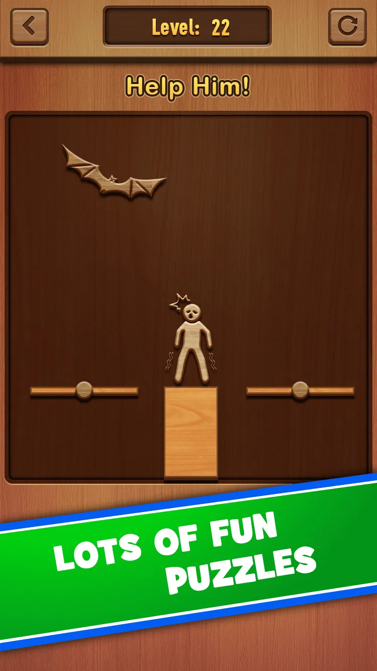 WoodStickman:PuzzleDraw | Indus Appstore | Screenshot