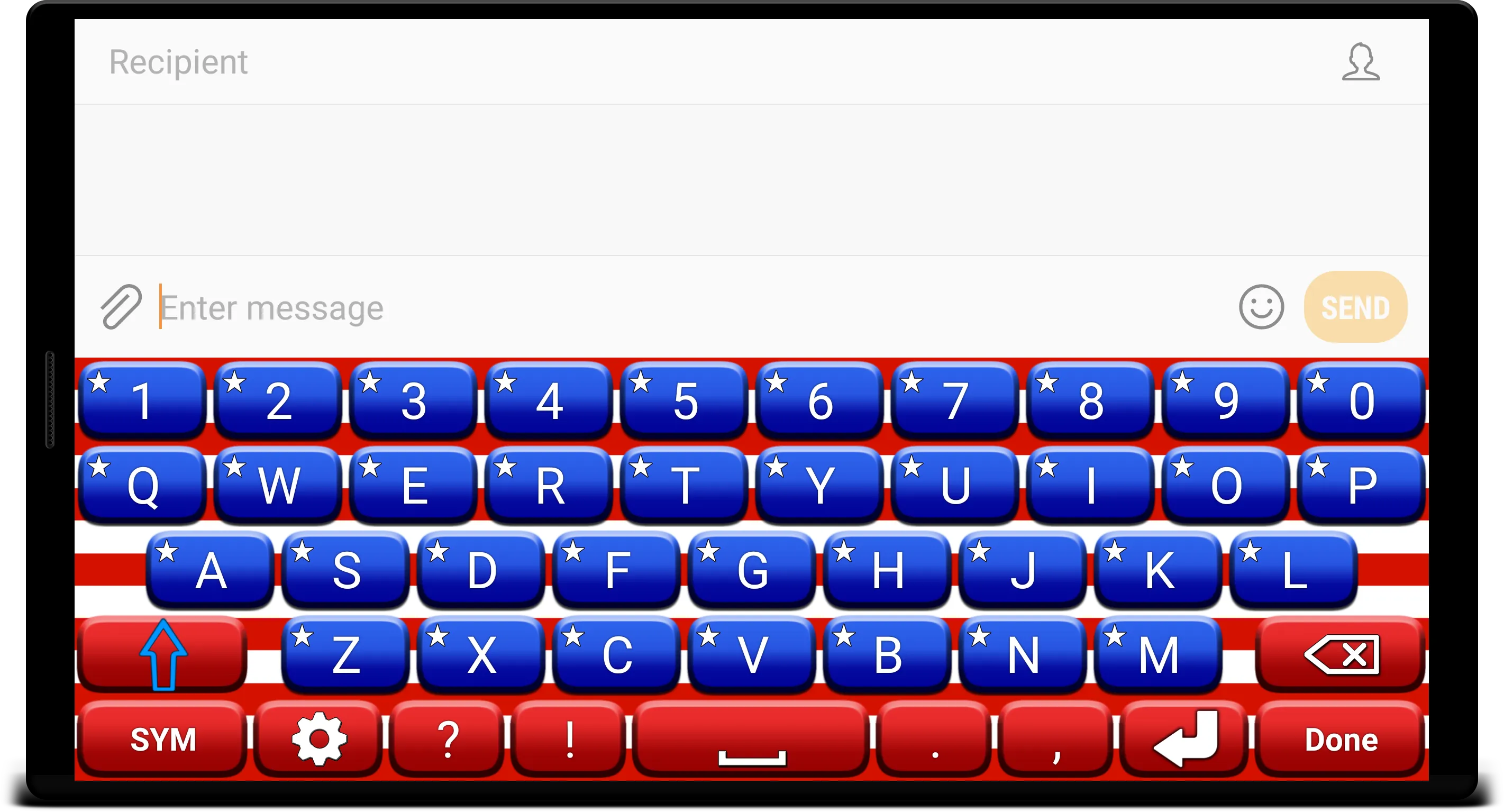 US American Keyboard | Indus Appstore | Screenshot