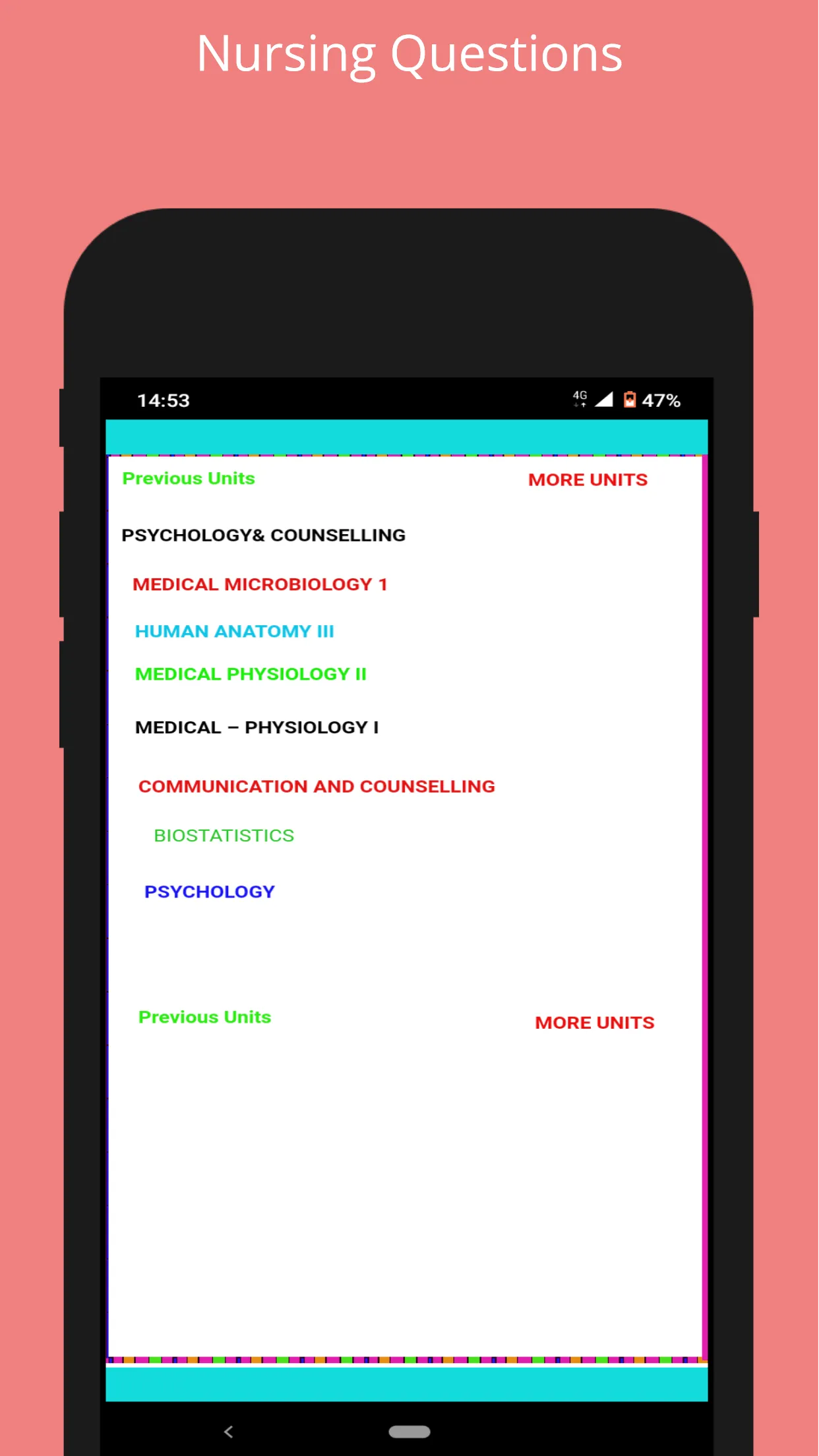 Nursing  Papers & Questions | Indus Appstore | Screenshot