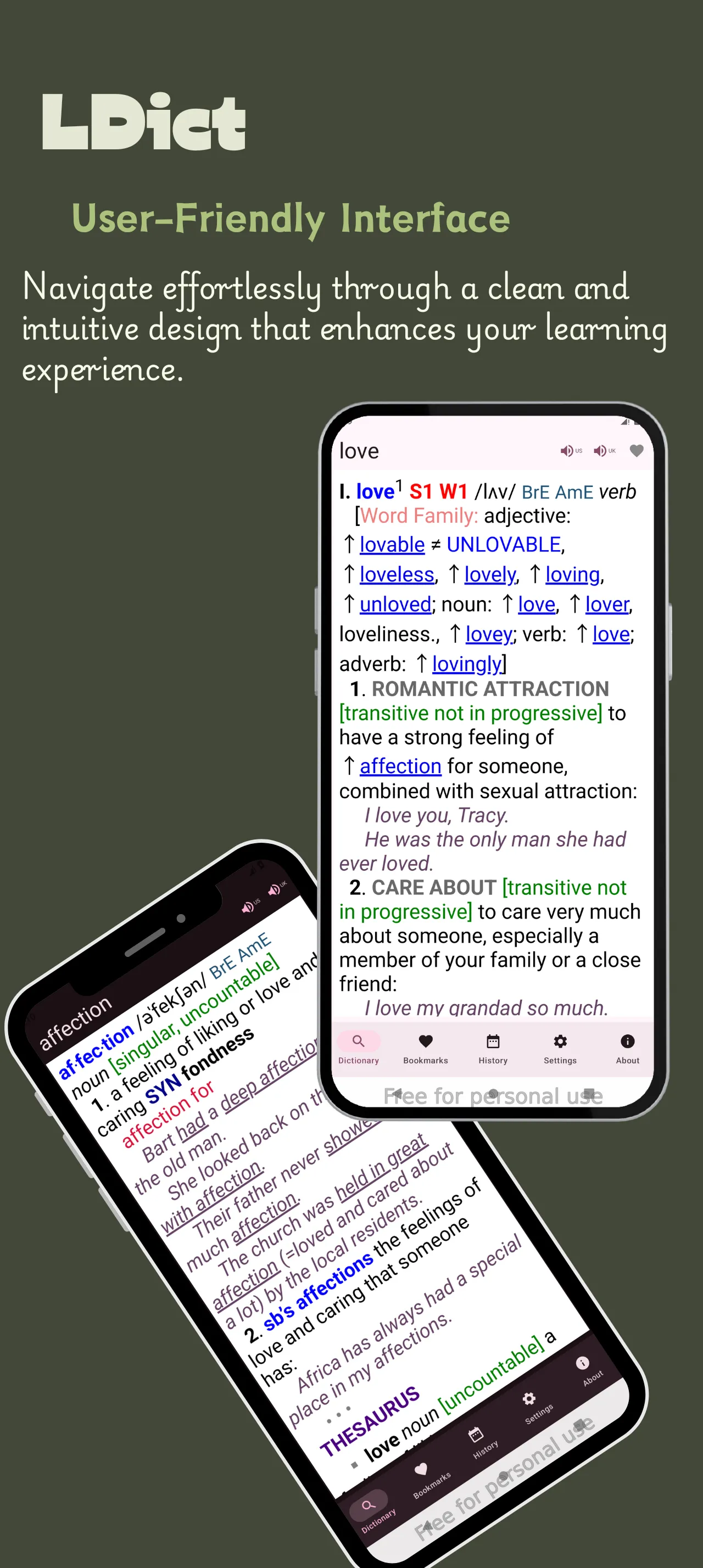 LDict - English Dictionary | Indus Appstore | Screenshot