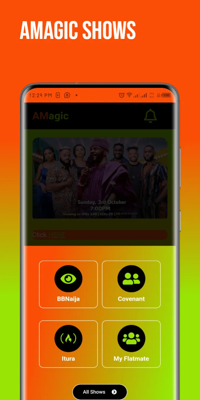 Africa Magic Mobile | Indus Appstore | Screenshot