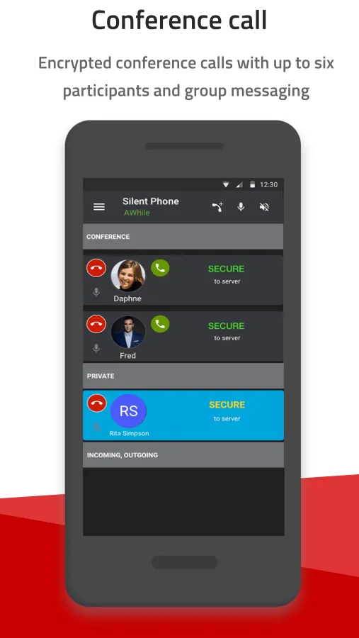 Silent Phone - Secure Calling  | Indus Appstore | Screenshot