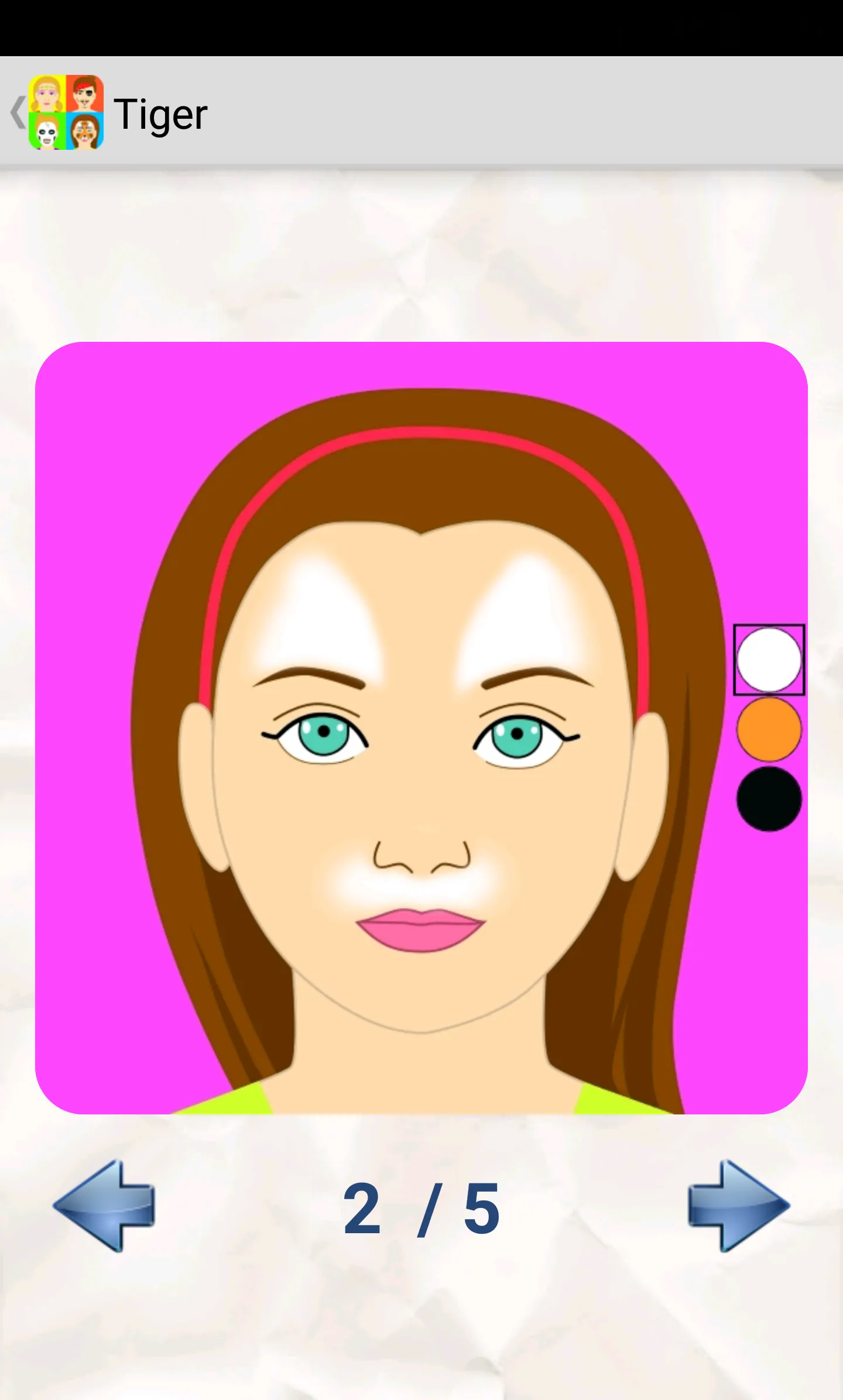 Face Painting 1-2-3 | Indus Appstore | Screenshot