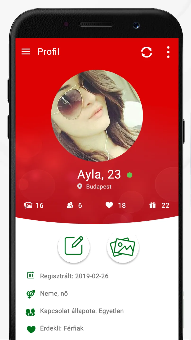 Hungary Chat & Dating | Indus Appstore | Screenshot