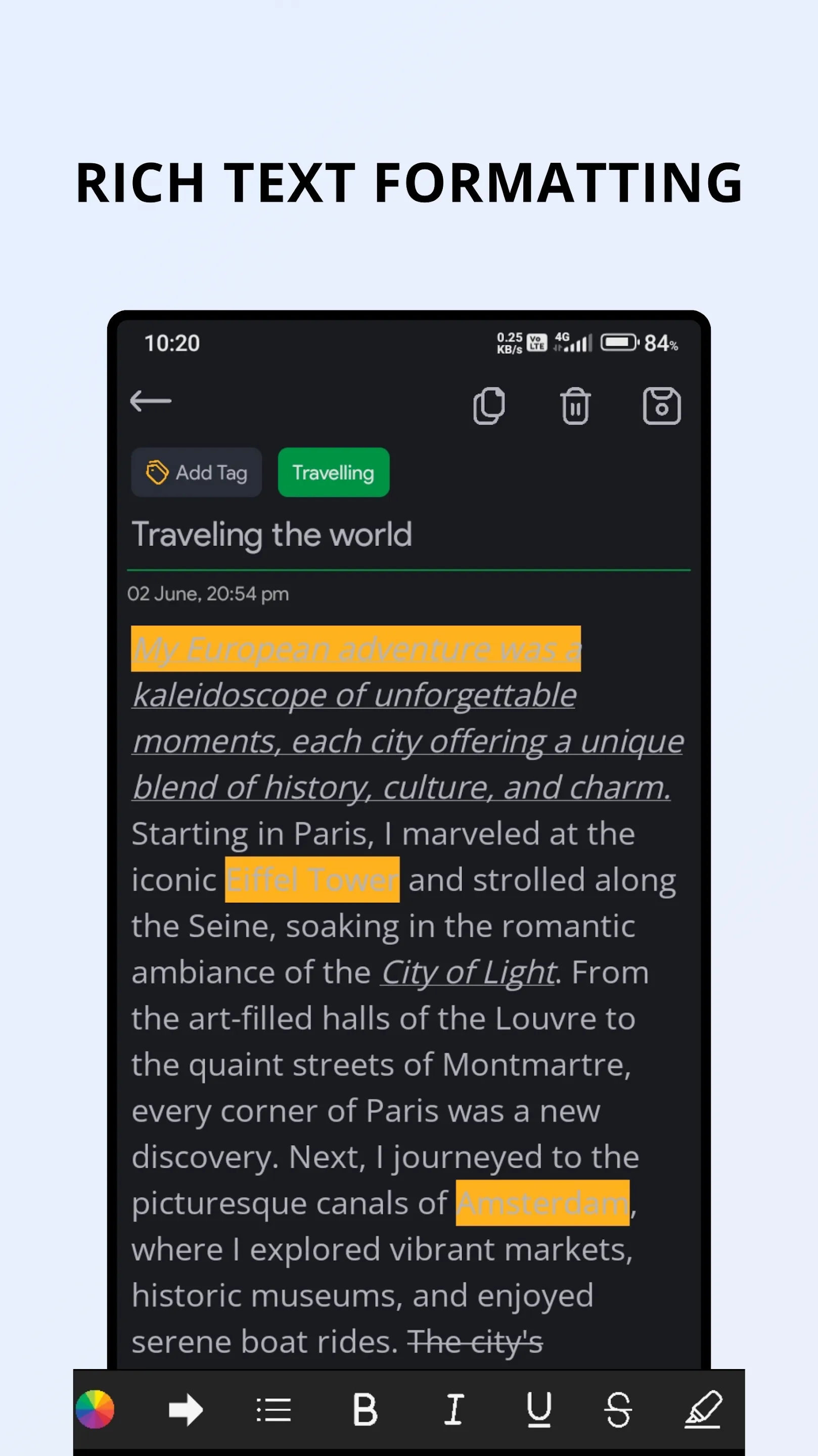 Notepad dark mode - BlackNote | Indus Appstore | Screenshot