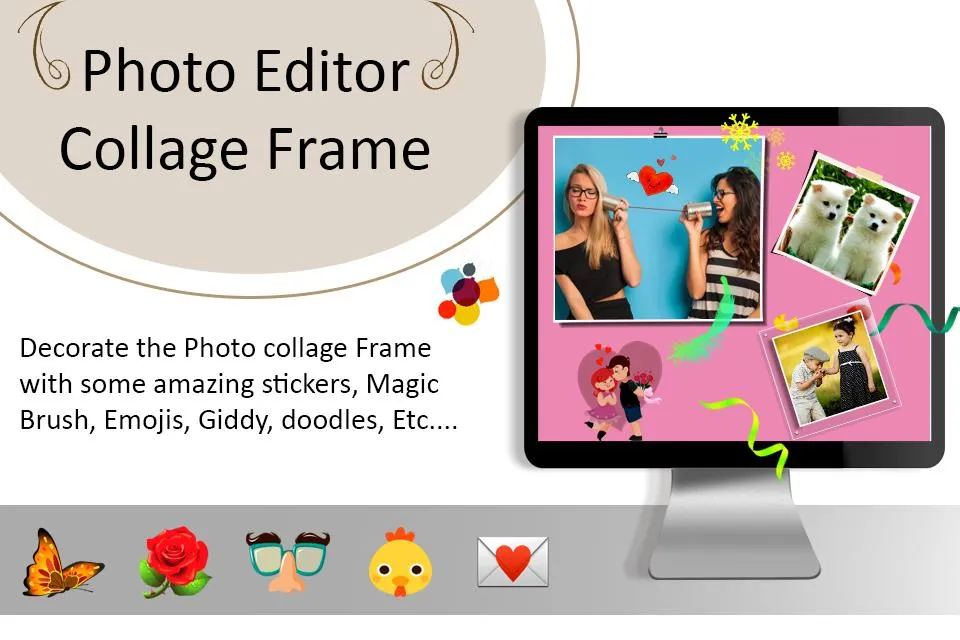 Photo Collage Frame Art Editor | Indus Appstore | Screenshot