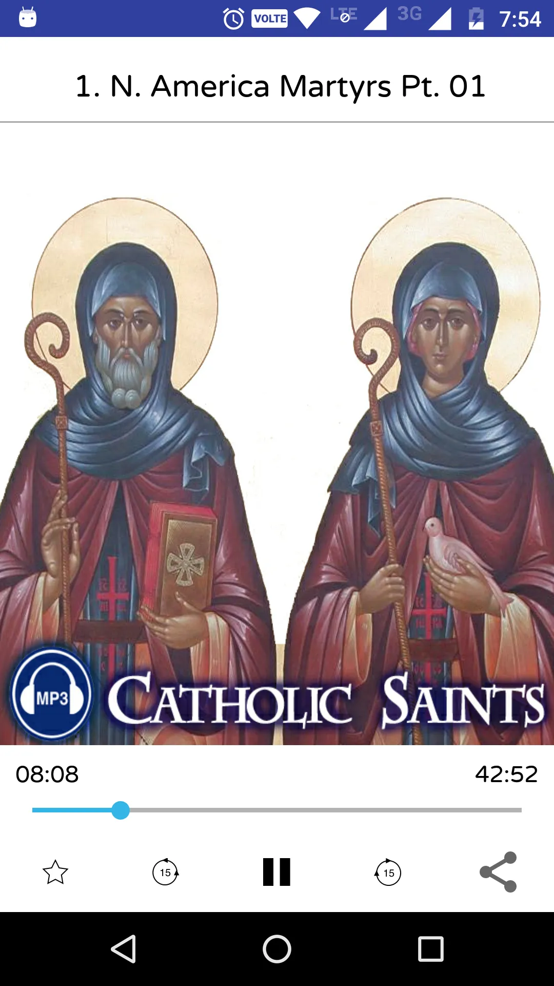 Catholic Saints Audio Stories | Indus Appstore | Screenshot