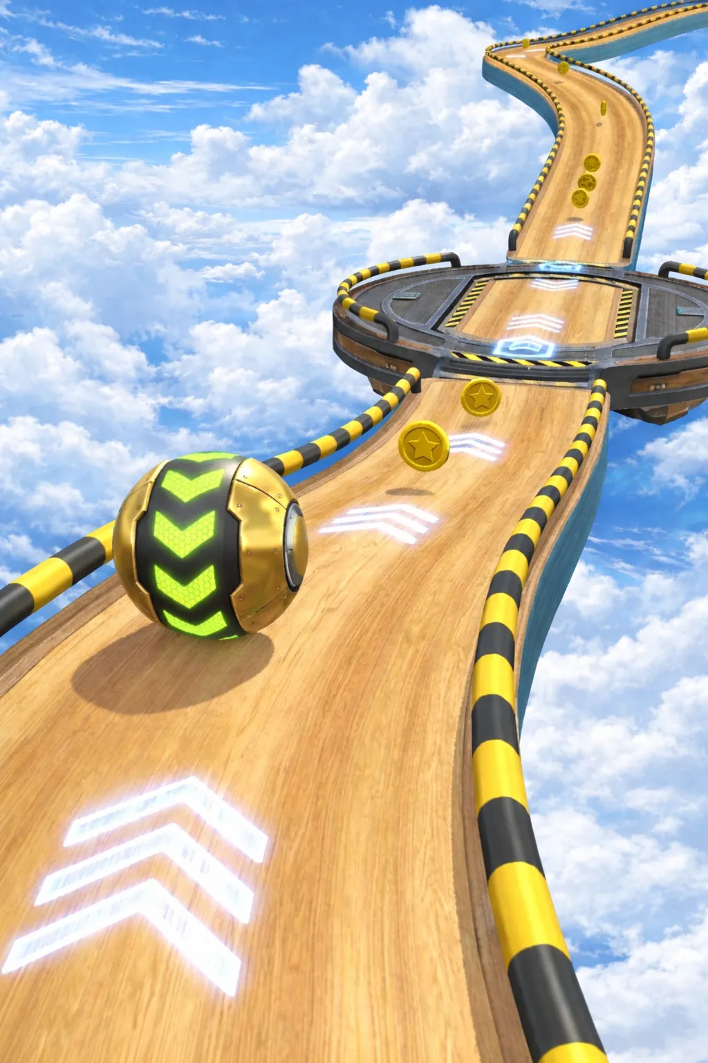 3D Rolling Balls Runner Game | Indus Appstore | Screenshot