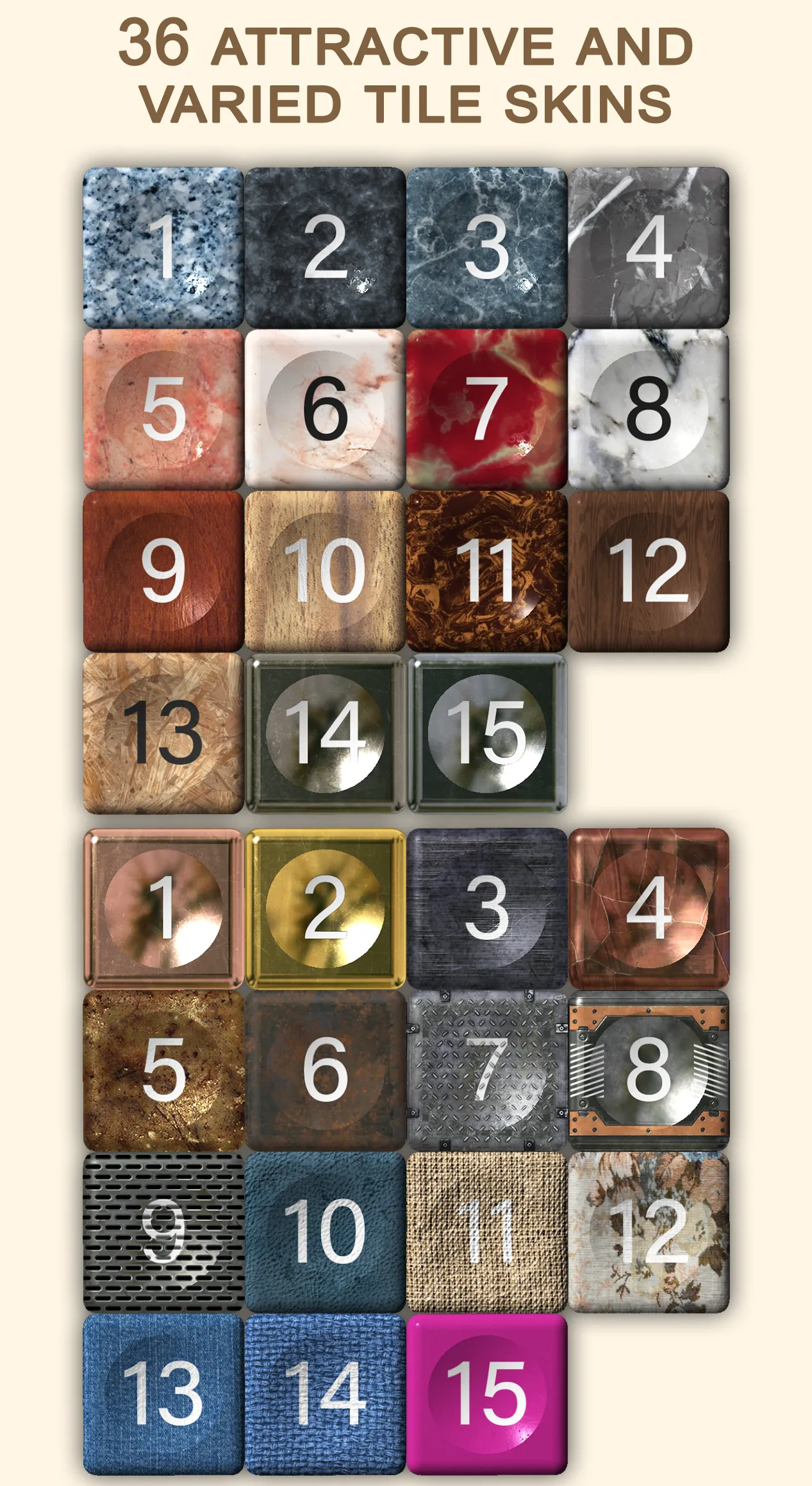 15 Puzzle (Game of Fifteen) | Indus Appstore | Screenshot