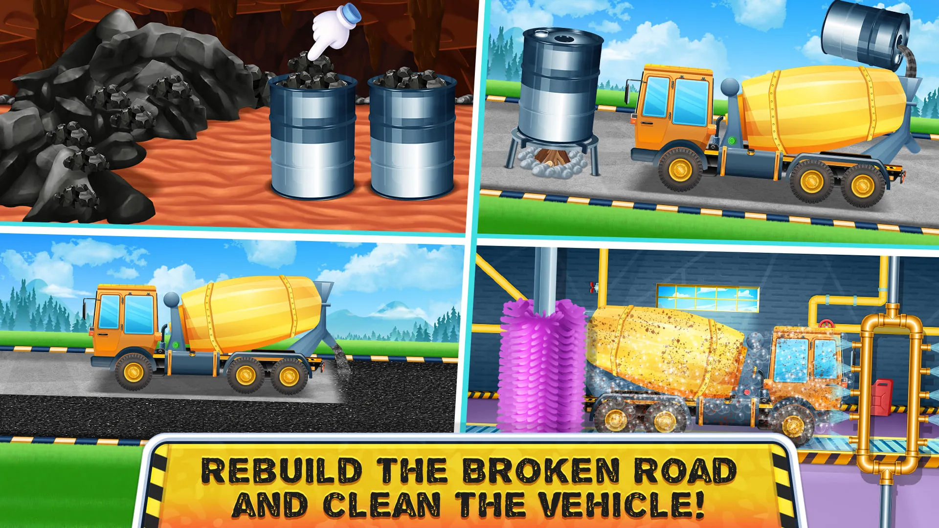 Road Builder Construction Game | Indus Appstore | Screenshot