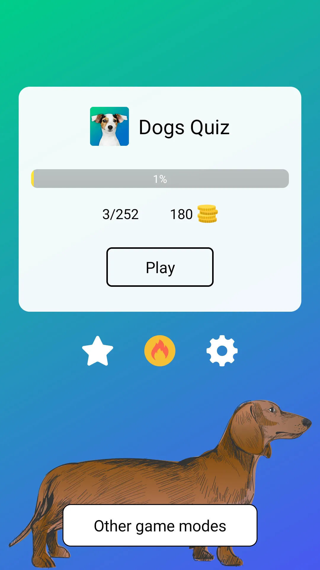 Dog Quiz: Guess the Breed — Ga | Indus Appstore | Screenshot