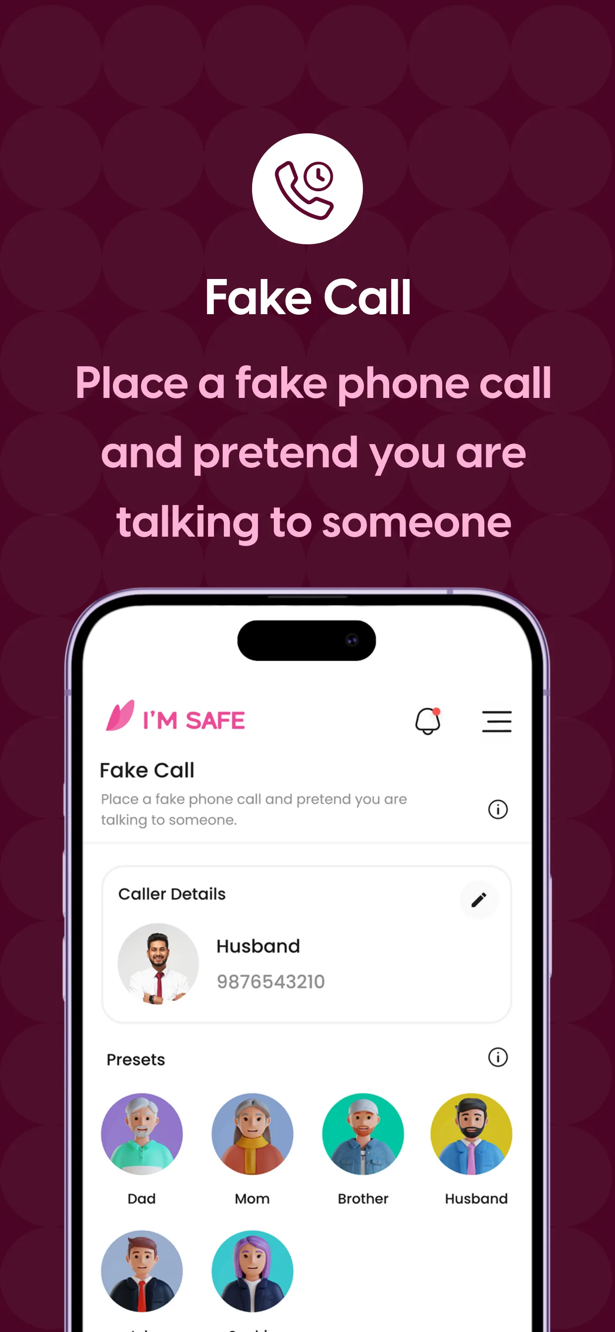 I'M SAFE - Women Safety App | Indus Appstore | Screenshot