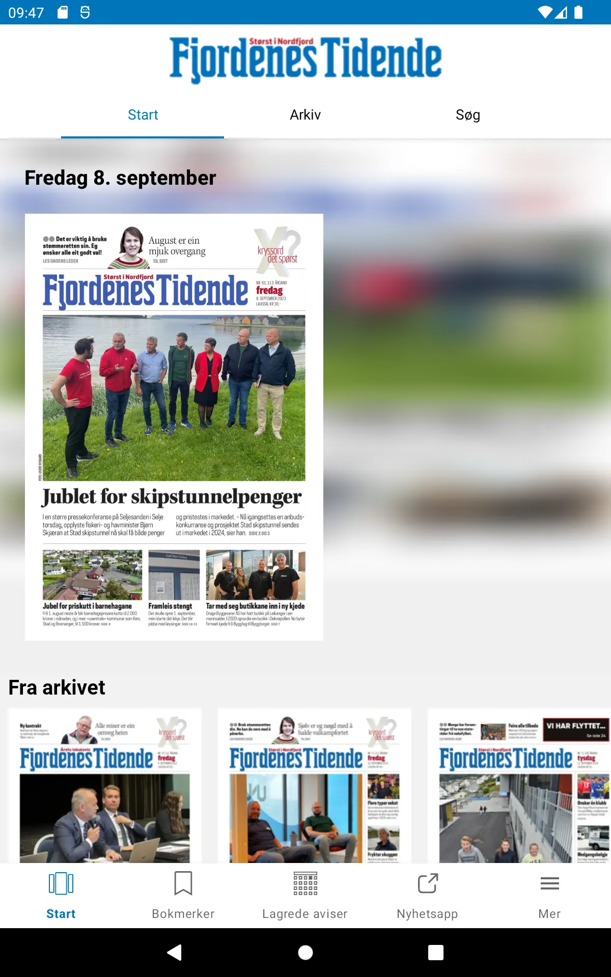 Fjordenes Tidende eAvis | Indus Appstore | Screenshot