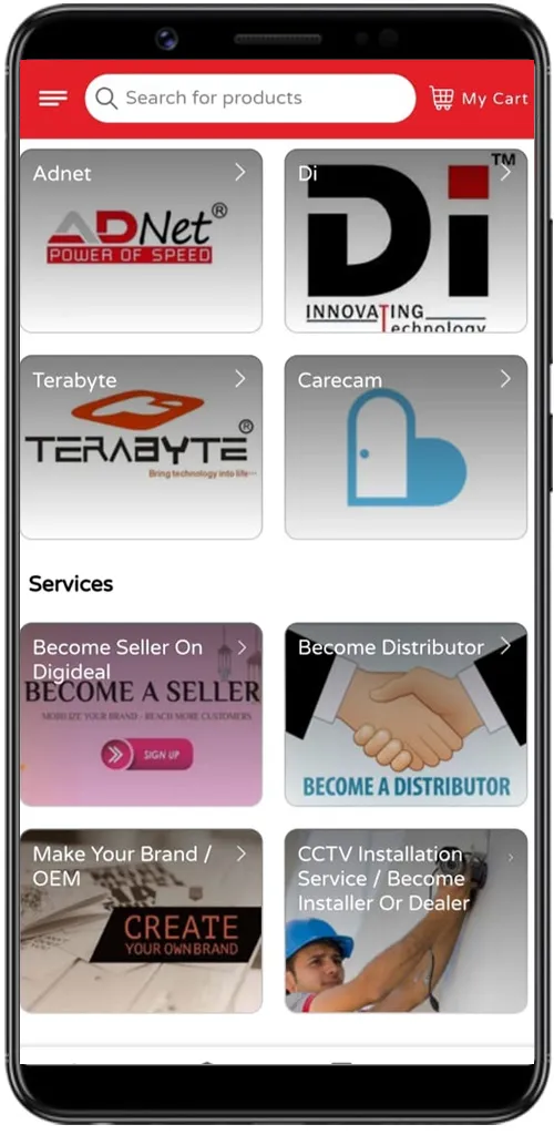 DIGIDEAL B2B -  CCTV Wholesale | Indus Appstore | Screenshot