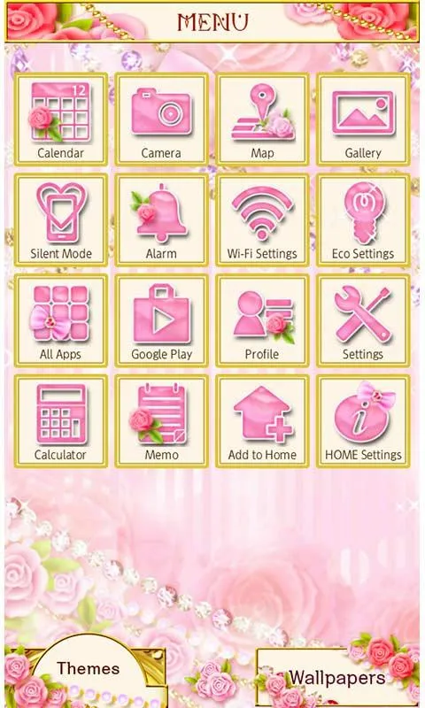 Dolly Pink Wallpaper Theme | Indus Appstore | Screenshot