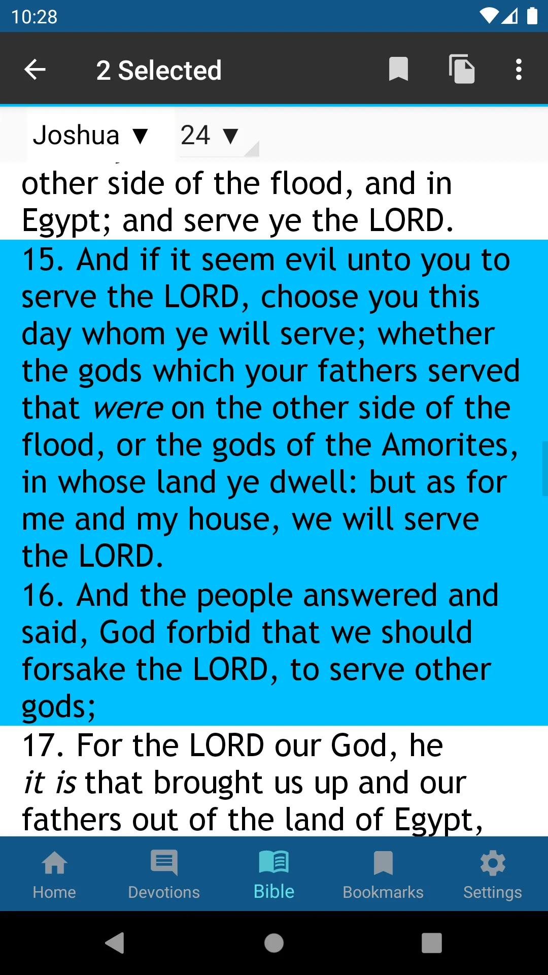 Daily Bible Devotional | Indus Appstore | Screenshot