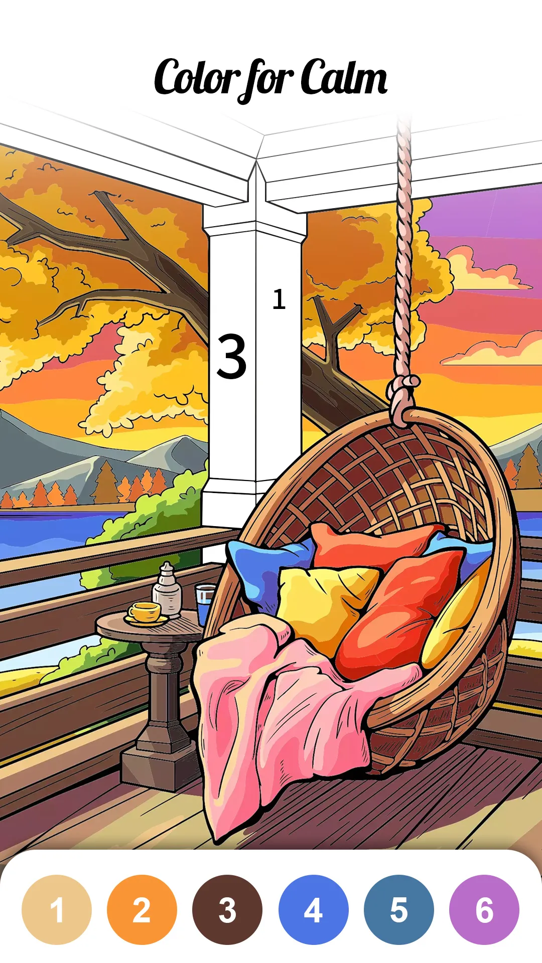 Calm Color—Zen coloring Game | Indus Appstore | Screenshot