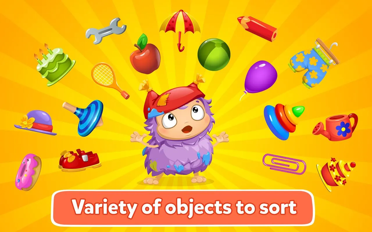 Kids Learn to Sort | Indus Appstore | Screenshot