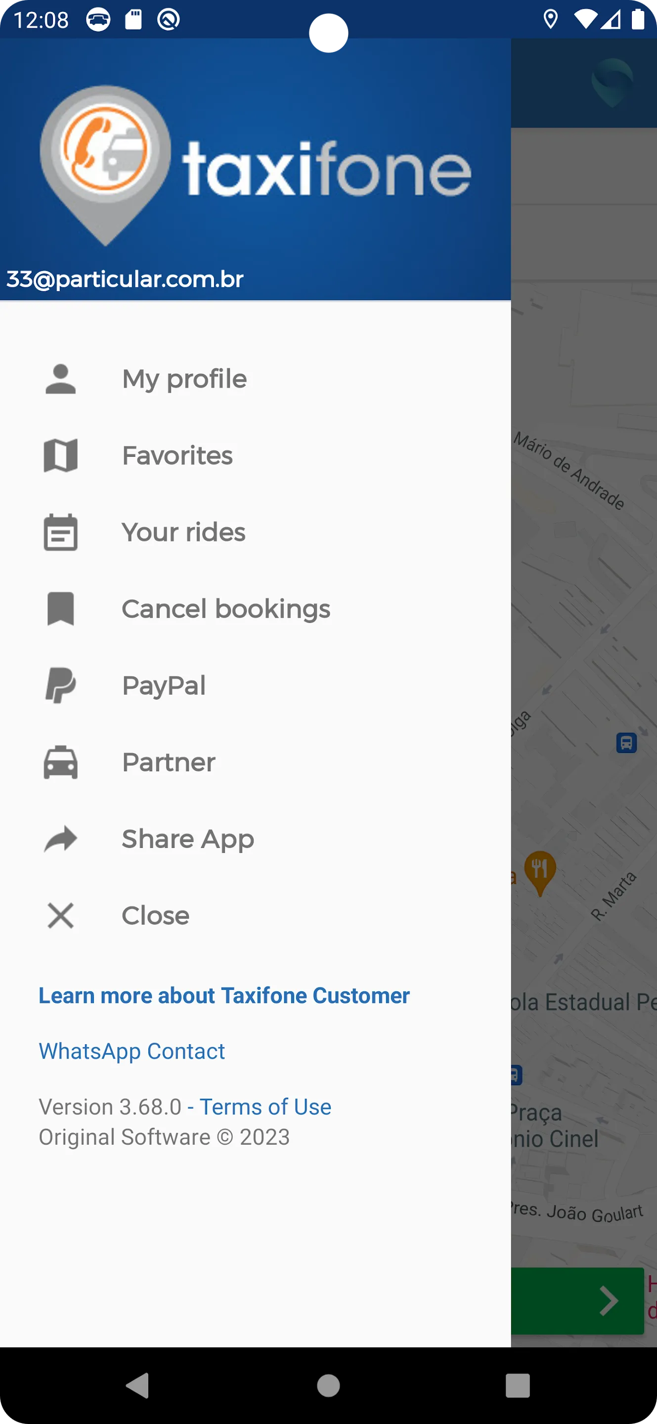 Taxifone | Indus Appstore | Screenshot