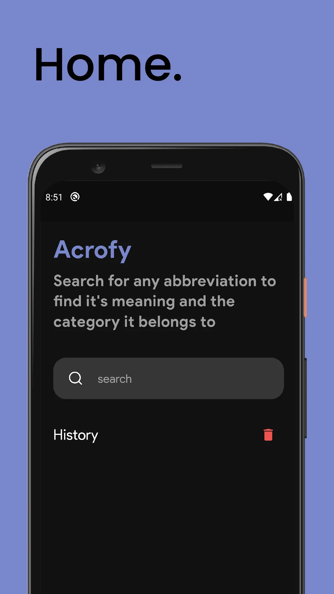 Acrofy - Acronym Finder | Indus Appstore | Screenshot