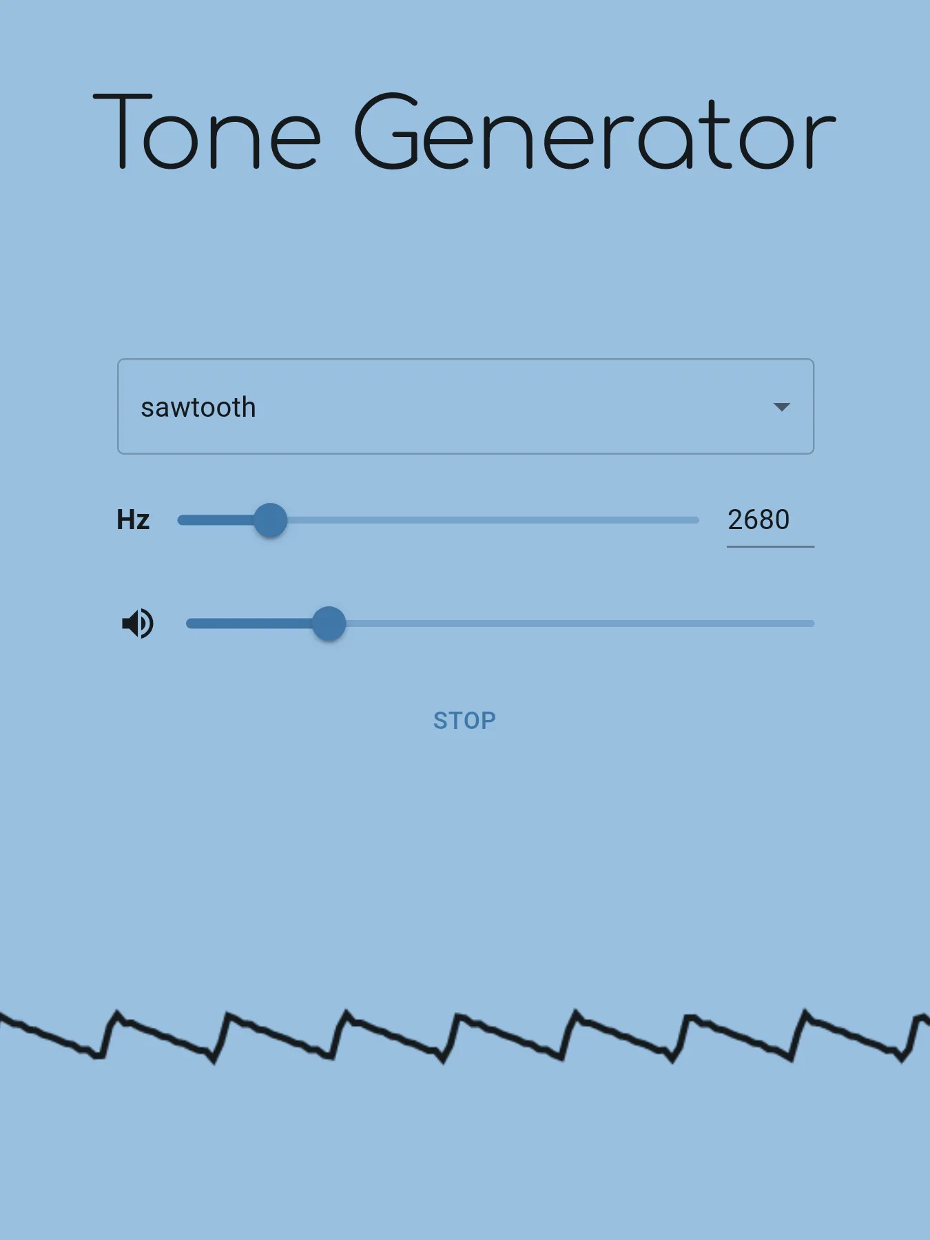 simple frequency generator | Indus Appstore | Screenshot