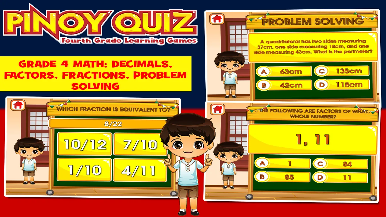 Pinoy 4th Grade Learning Games | Indus Appstore | Screenshot