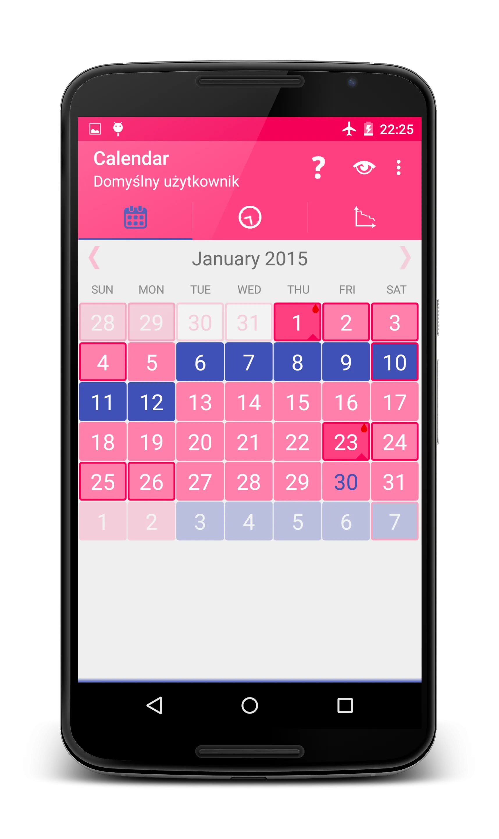 Fertility Calendar | Indus Appstore | Screenshot