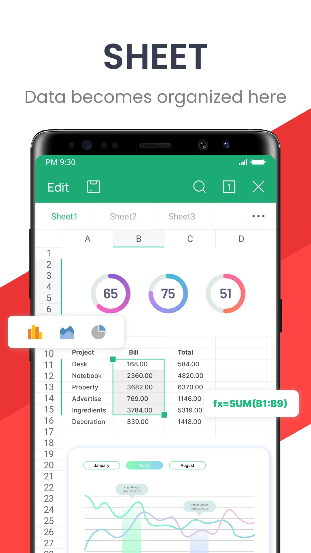 WPS Office-PDF,Word,Sheet,PPT | Indus Appstore | Screenshot