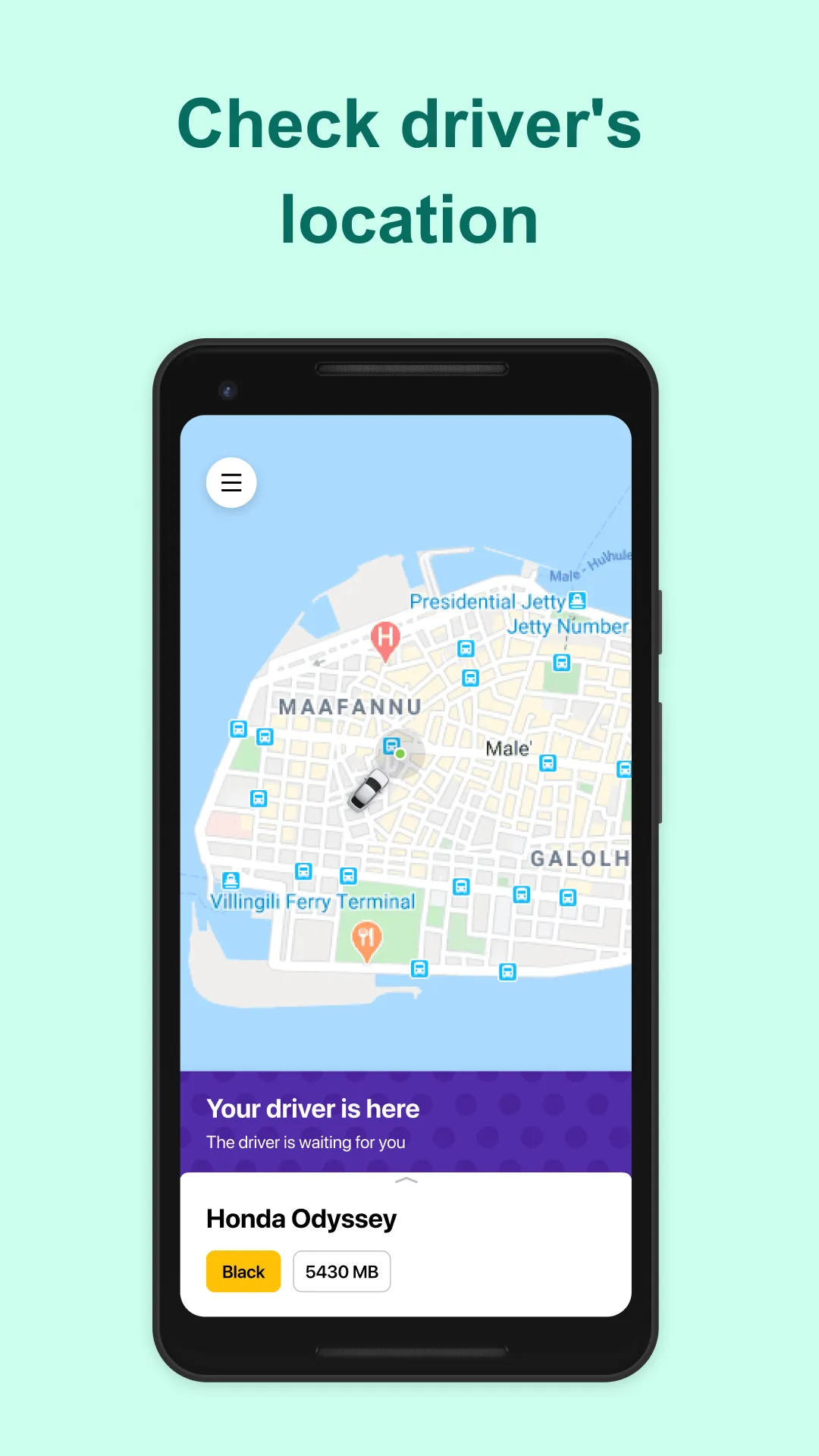 Avas Ride: Your taxi in Male | Indus Appstore | Screenshot