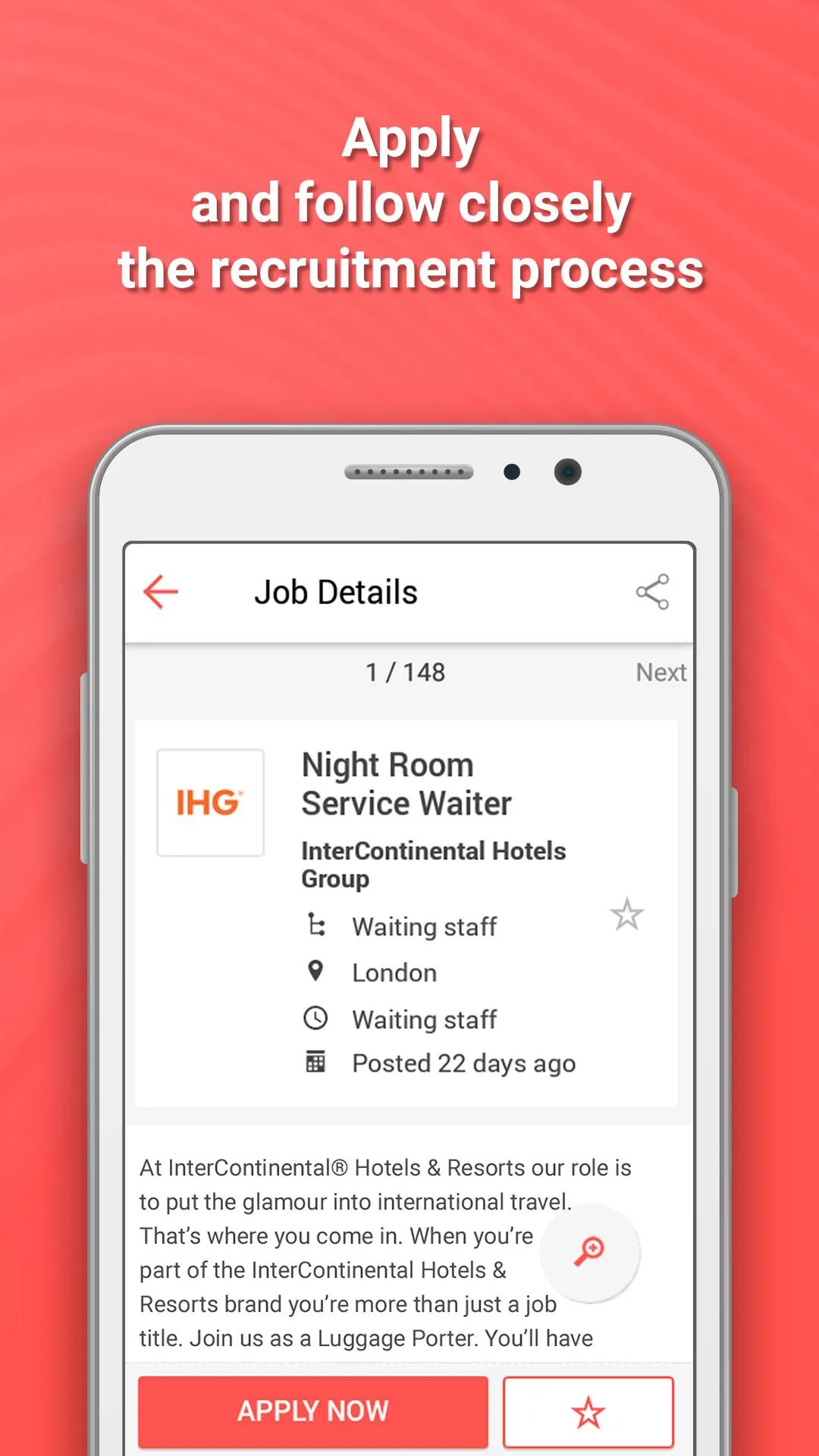 Turijobs - Hospitality & Touri | Indus Appstore | Screenshot