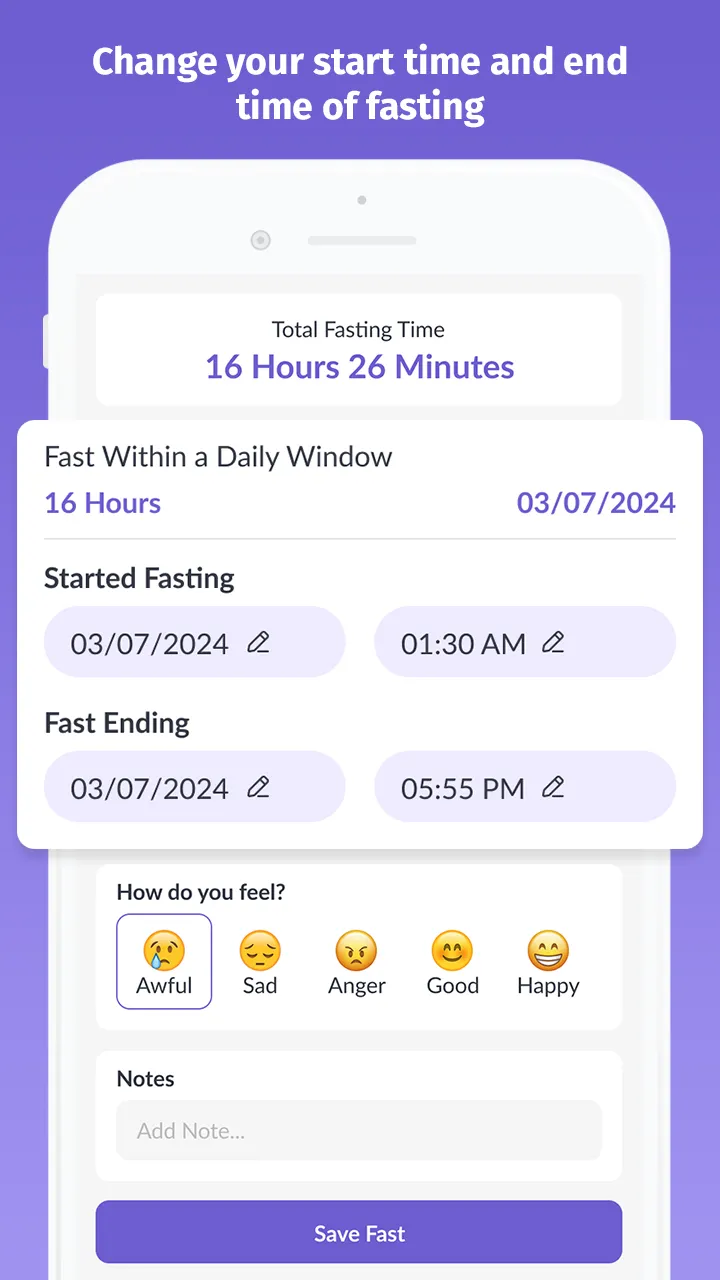 Fasting Tracker: Track Fasting | Indus Appstore | Screenshot