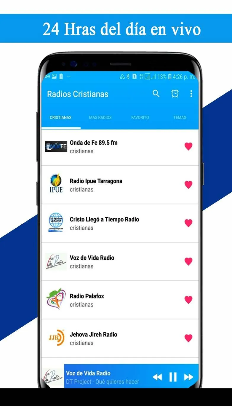 Radios Cristianas en Español | Indus Appstore | Screenshot