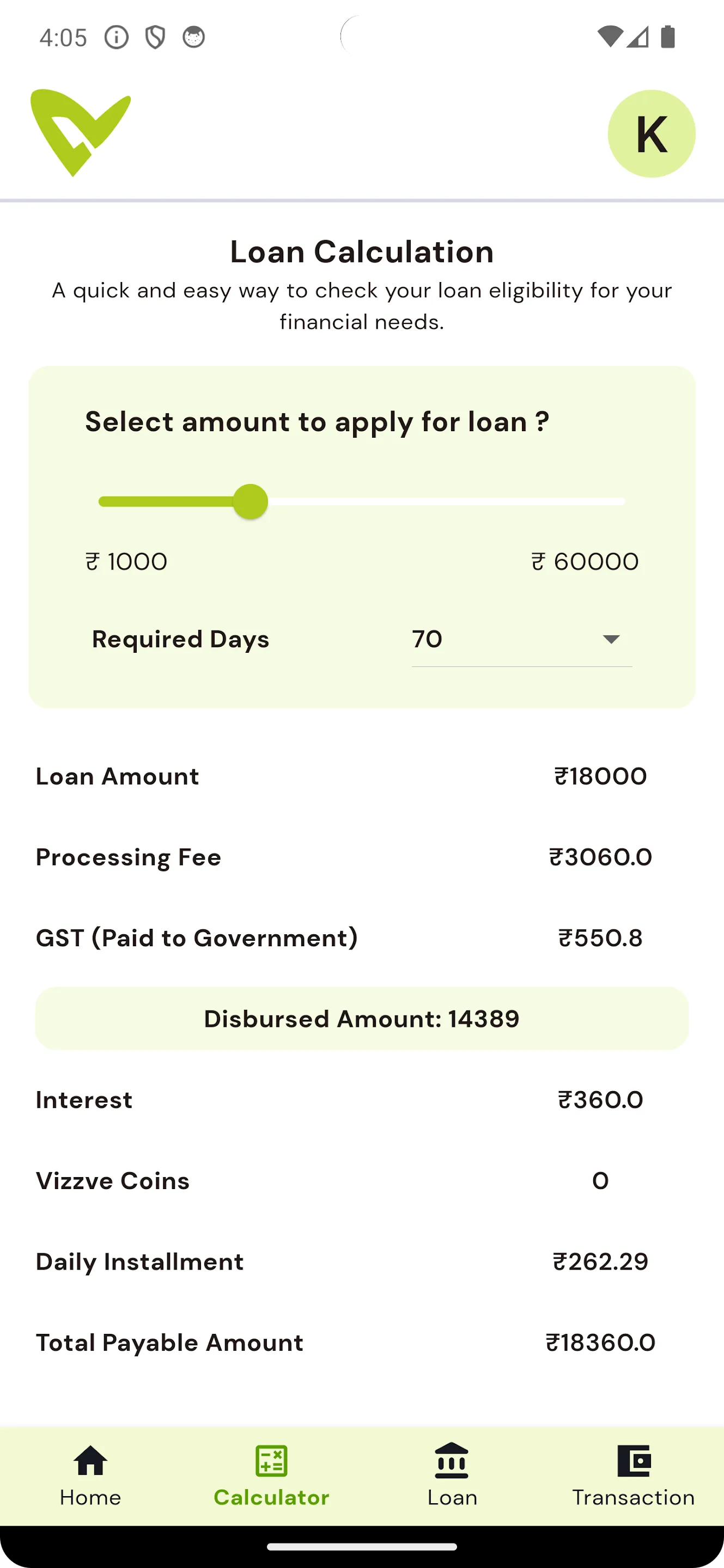 Vizzve instant loan app | Indus Appstore | Screenshot