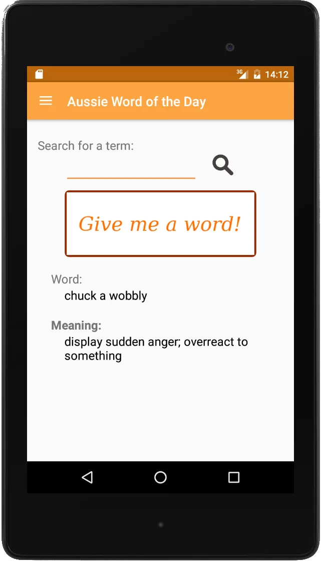 Aussie Word of the Day | Indus Appstore | Screenshot