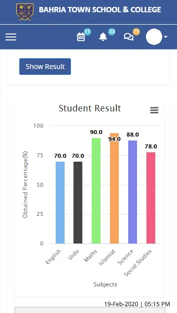 BTSC Parent Portal | Indus Appstore | Screenshot