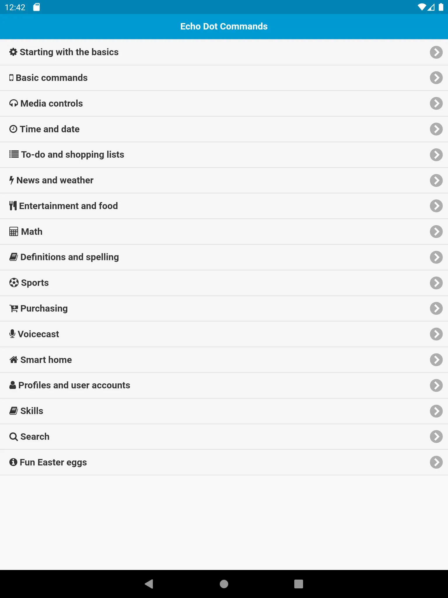 Commands for Echo Dot | Indus Appstore | Screenshot