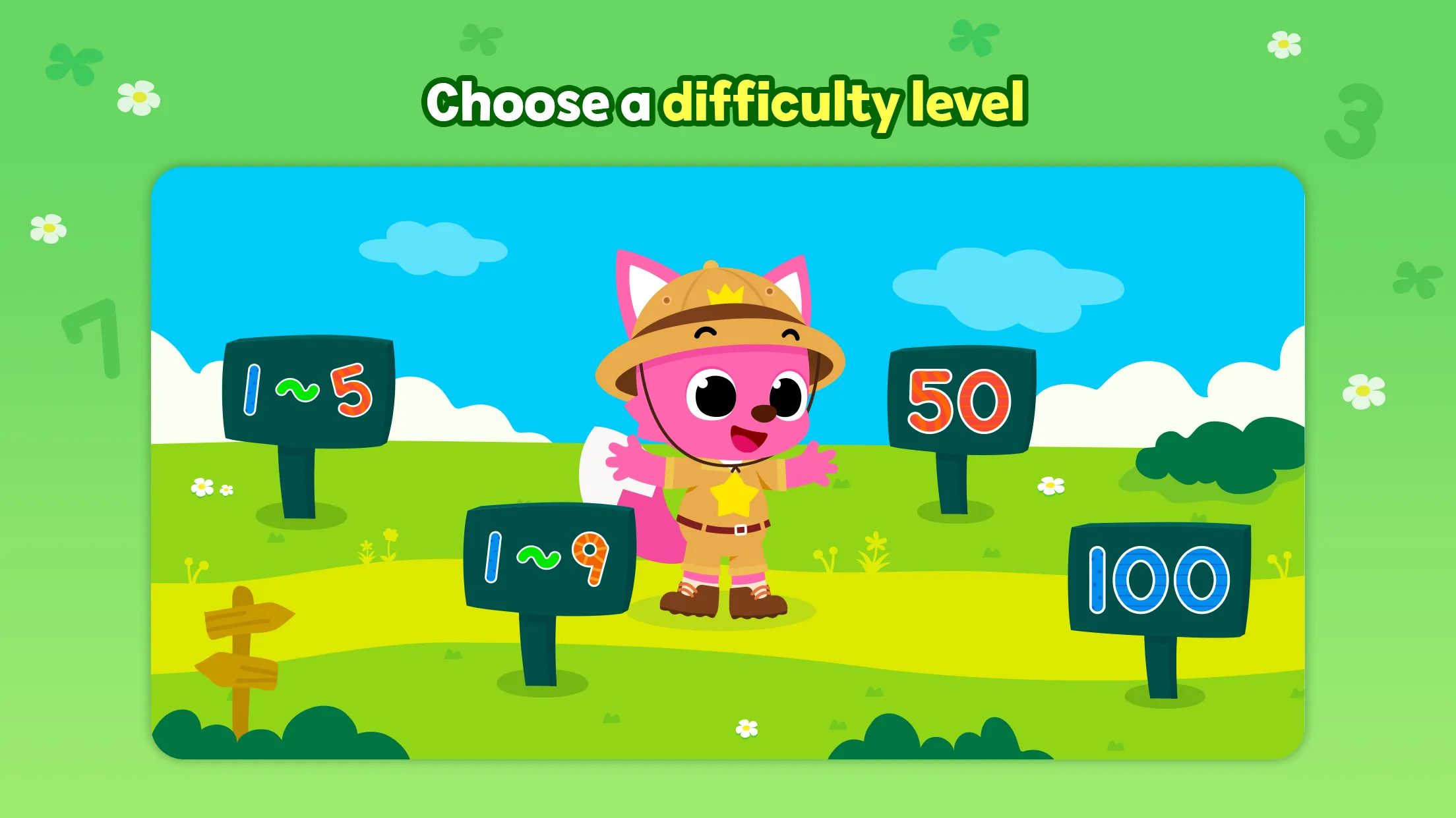 Pinkfong Numbers Zoo: Kid Math | Indus Appstore | Screenshot