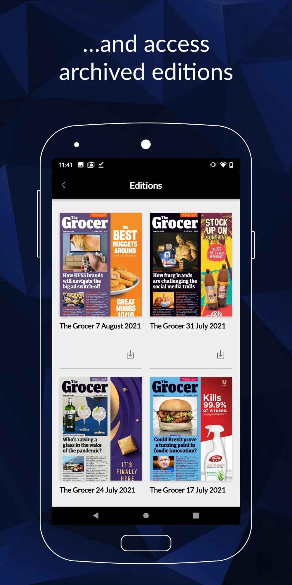 The Grocer Magazine | Indus Appstore | Screenshot