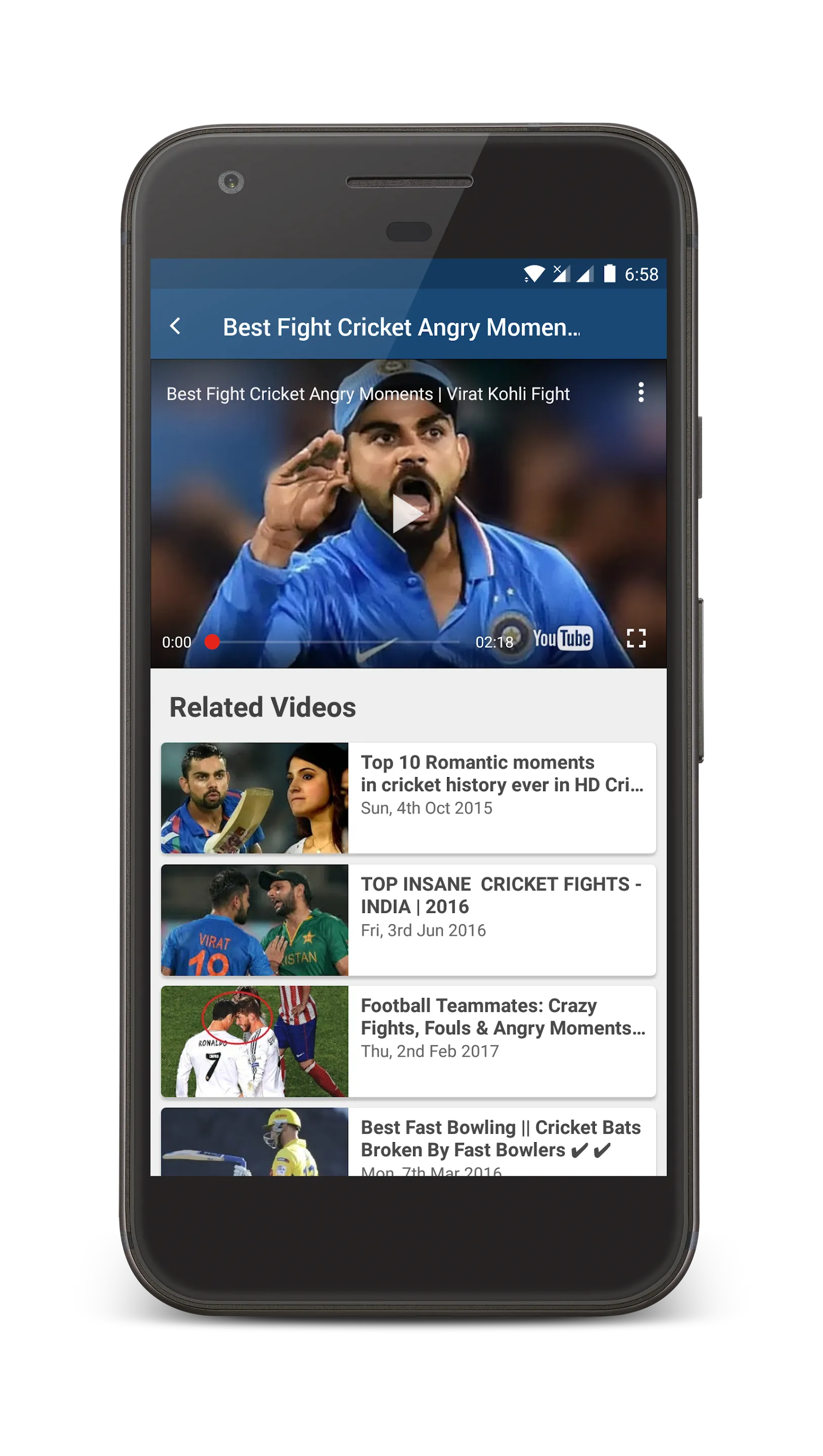 Cricket Videos Collection | Indus Appstore | Screenshot