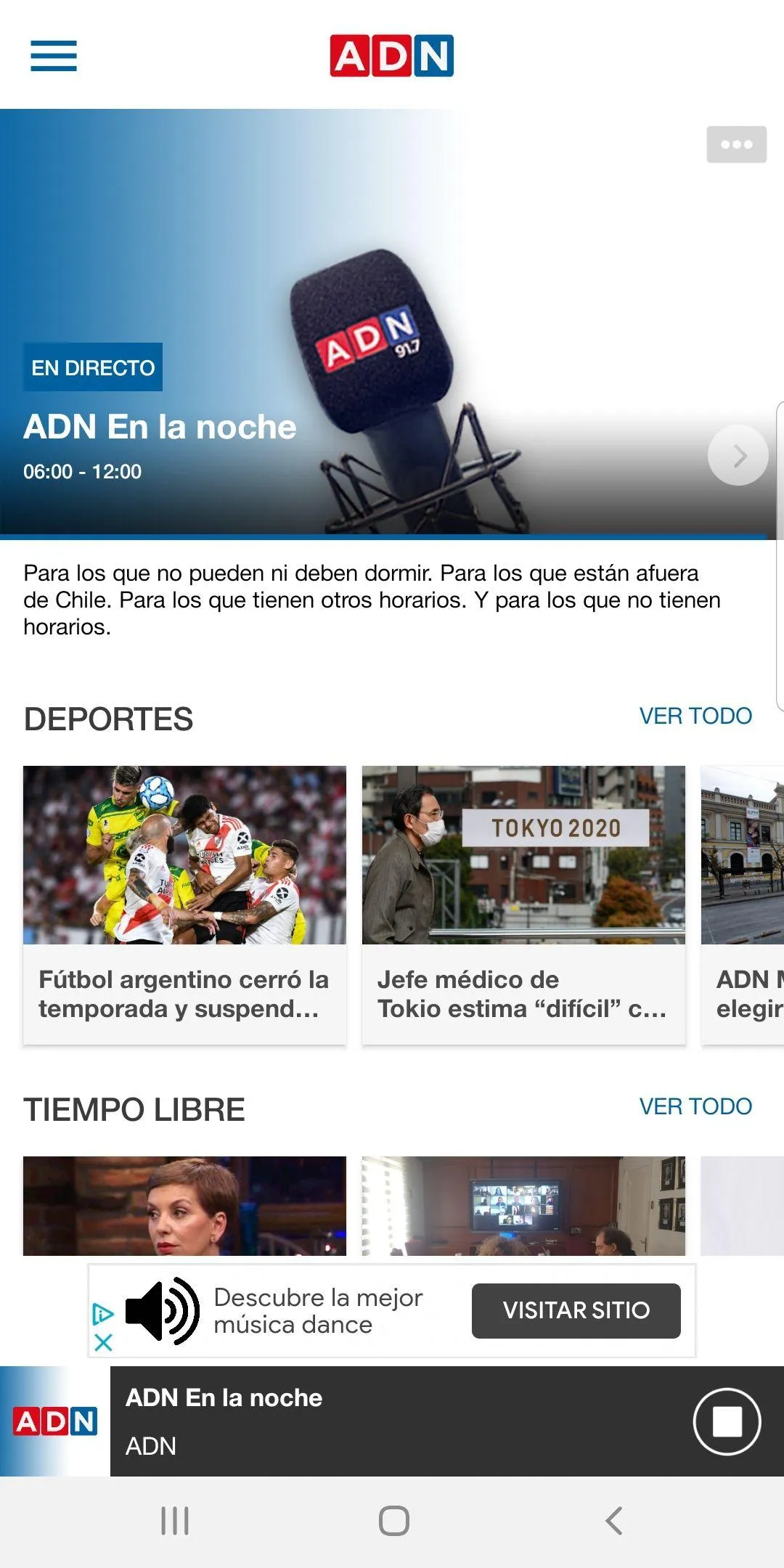 ADN Radio | Indus Appstore | Screenshot