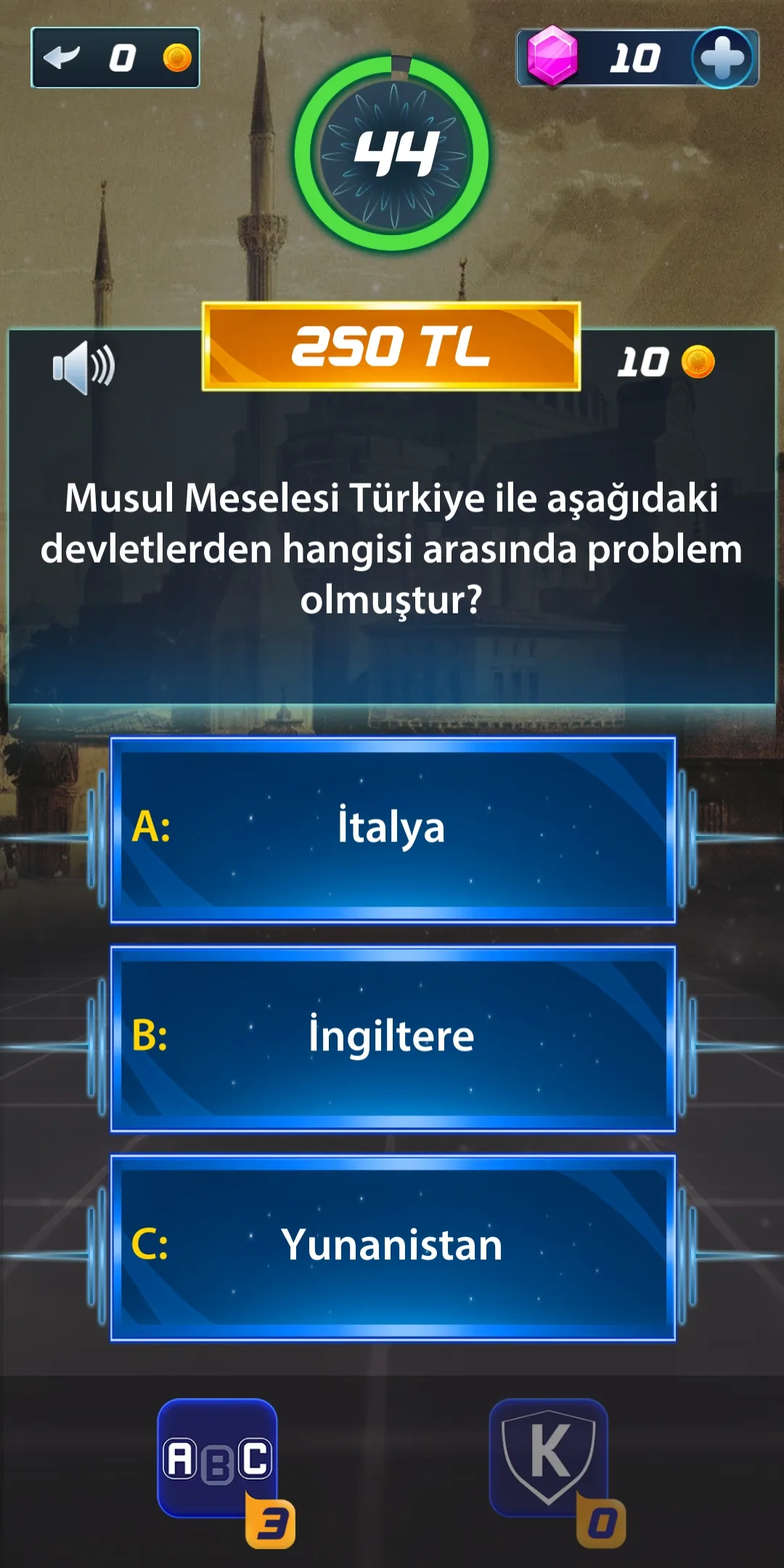 3te3 Tarih Bilgi Yarışması | Indus Appstore | Screenshot