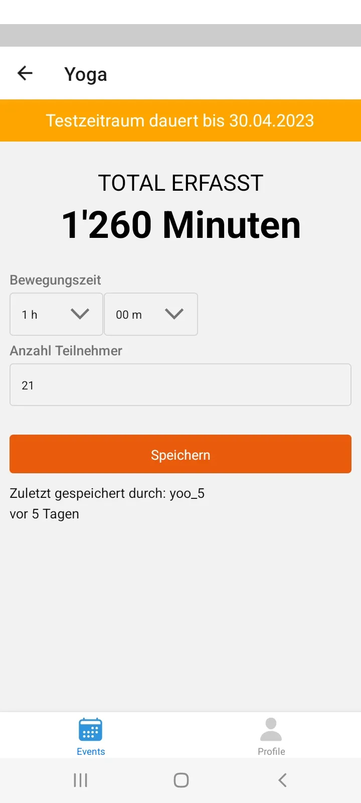 Operator App (schweiz.bewegt) | Indus Appstore | Screenshot