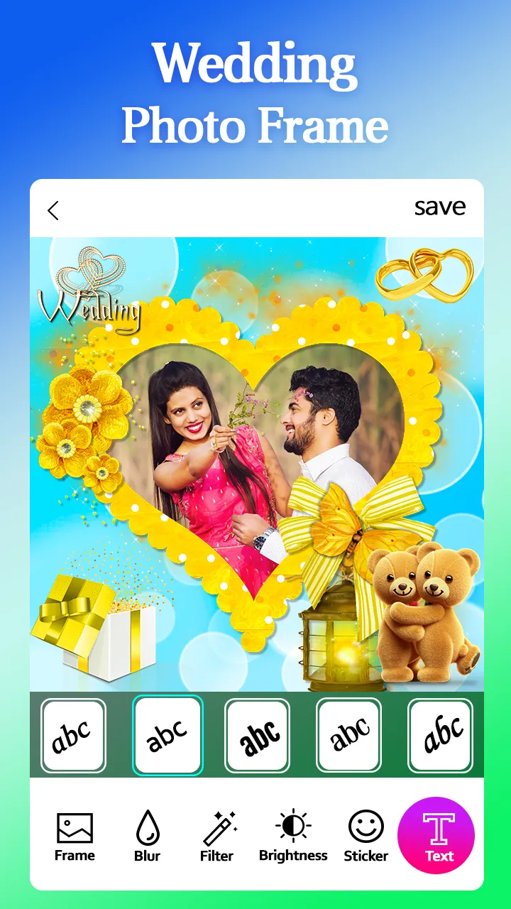 Wedding Photo Frame | Indus Appstore | Screenshot